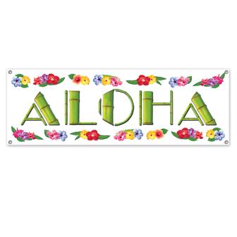 Aloha Banner Bambus 53 x 152 cm