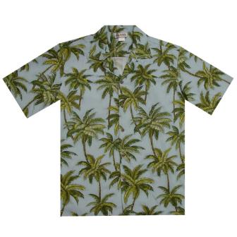 Original Hawaiihemd Tropical Palm Trees