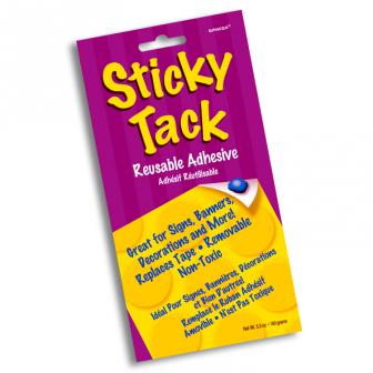 Sticky Tack -  Ablösbare Klebestreifen 