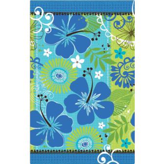 Tischdecke Aloha Blau 137 x 259 cm
