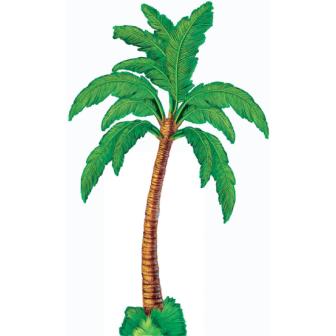 Wanddeko Palme 183 cm