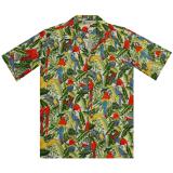 Original Hawaiihemd Colorful Parrots