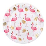 Pappteller "Party-Flamingo" 10er Pack