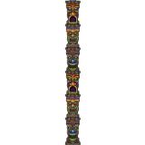 Wanddeko "Tiki-Totempfahl" 210 cm