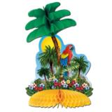 Tischdeko Tropische Insel 30 cm