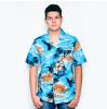 Hawaiihemd Aloha Island - Blau