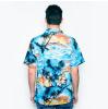 Hawaiihemd Aloha Island - Blau