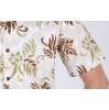 Hawaiihemd Floral Hawaiian Elegance in beige Nahaufnahme