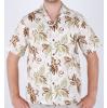 Hawaiihemd Floral Hawaiian Elegance in beige