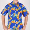 Hawaiihemd Surfin Hawaii in blau