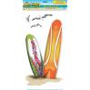Selbstklebende Wanddeko Surfboards und Möwen 50 cm