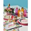 Servierplatte "Tropical Paradise" 5er Pack - Deko-Beispiel