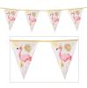 Wimpel-Girlande "Party-Flamingo" 4 m